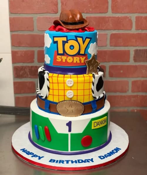 tarta de Toy story 1 año